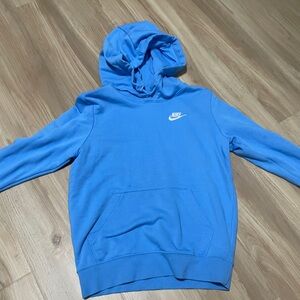 Blue Nike sweatshirt